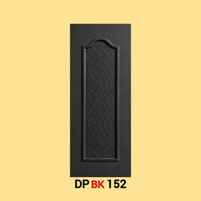 پانل دکوراتیو بدون شیشه لمینیت مشکی مدل BK152